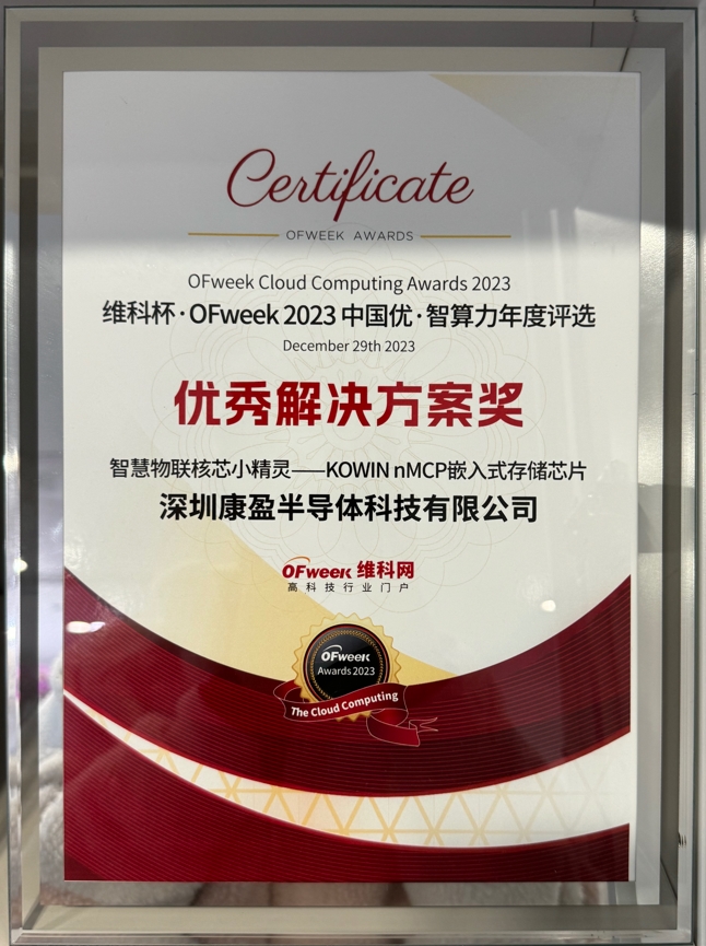 优秀解决方案奖